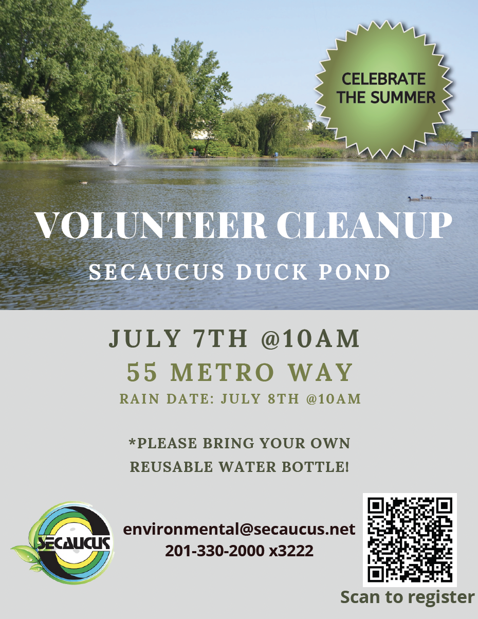 volunteer clean up flyer