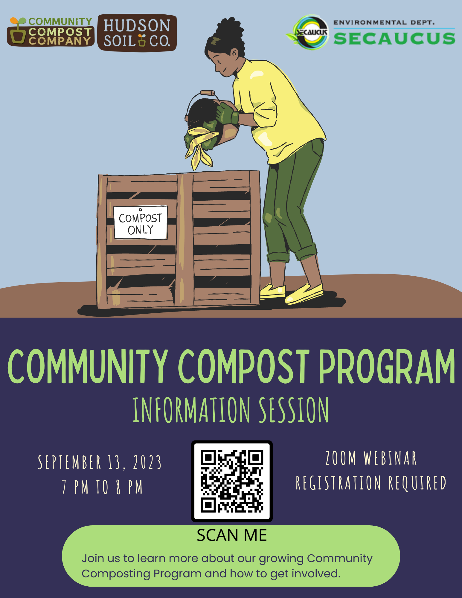 Compost Session September Flyer
